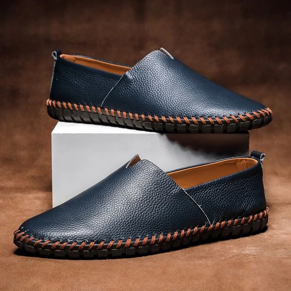 Herr vår ledig slip-på loafers