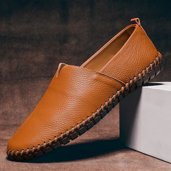 Herr vår ledig slip-på loafers