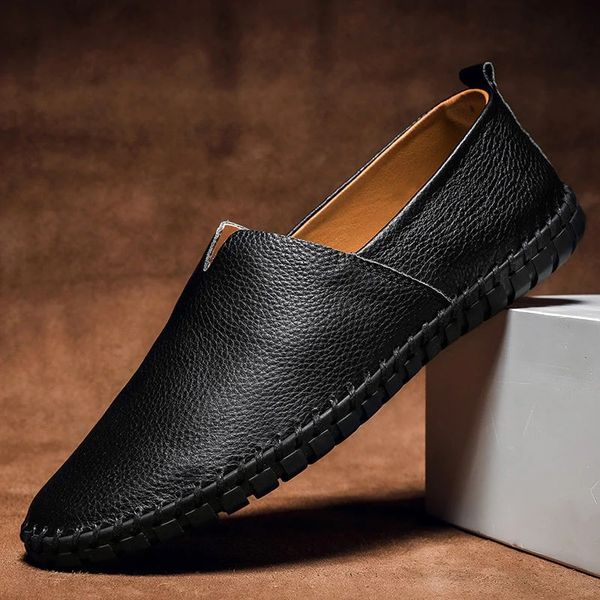 Herr vår ledig slip-på loafers