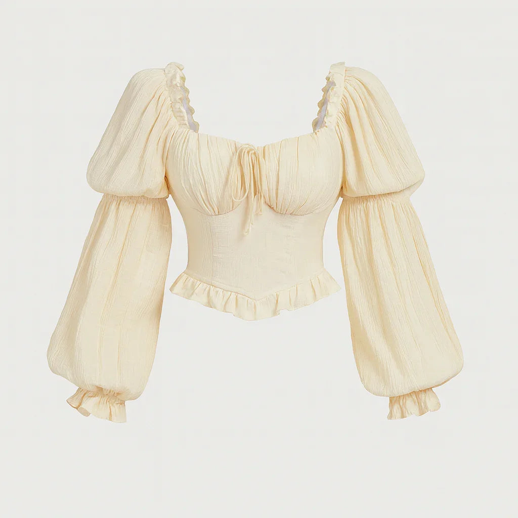 Lieselotte-blusen_med_puff_rmar_1 - Aurivane