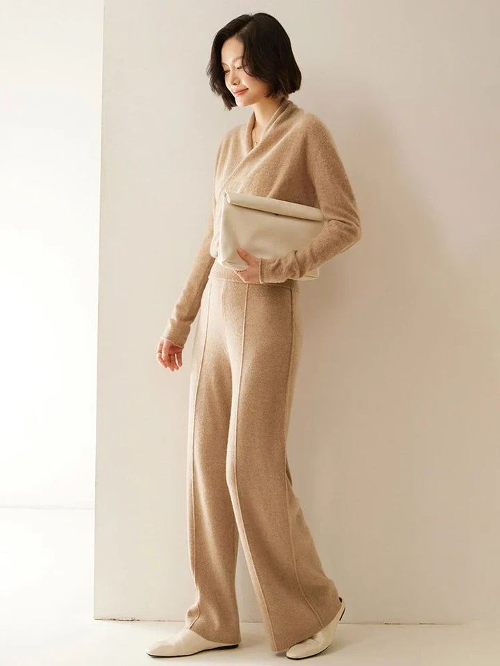 Dam elegant omlott tröja med crossed design