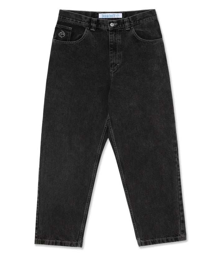 Herr vår jeans med avslappnad passform och vida ben