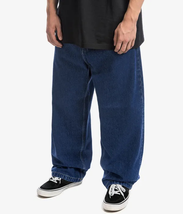 Herr vår jeans med avslappnad passform och vida ben