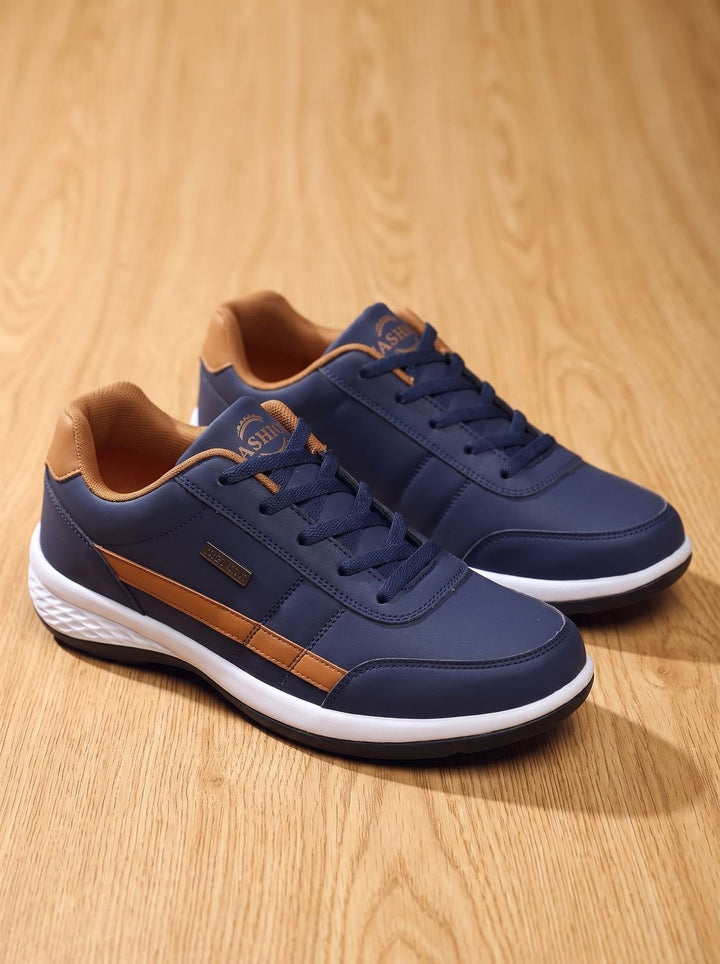 Herr ortopedisk vattentät med snörning skor halksäker sneakers
